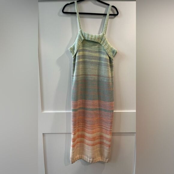 New 525 America Ombré Knit Tank Dress Size Large Women’s - Picture 5 of 10